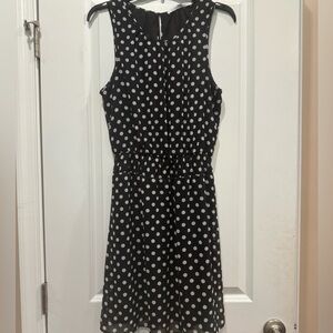 Collective Concepts black and white polka dot dress Medium